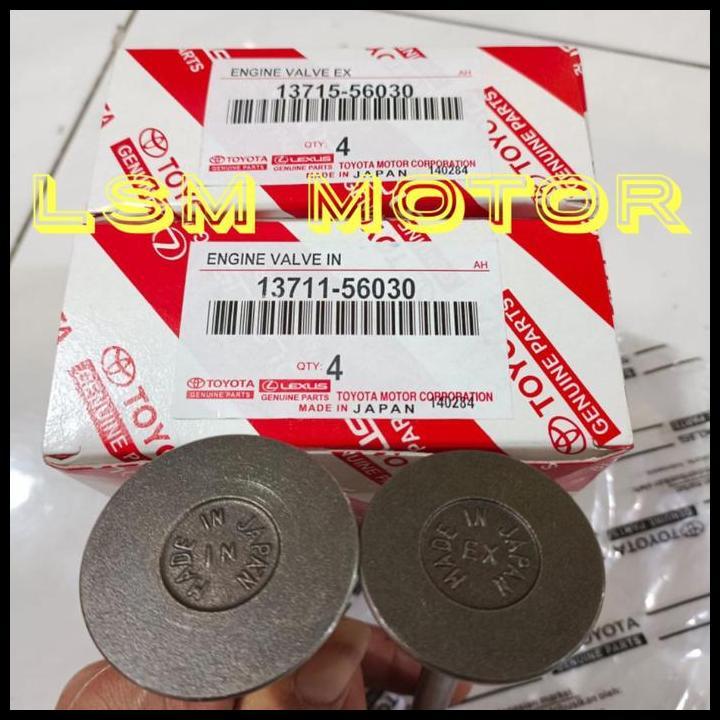 TERBARU ENGINE VALVE IN EX AS TOPI KLEP LAND CRUISER BJ40 