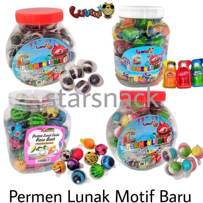 Permen Lunak Luvmi/AAA isi 50 bj/toples