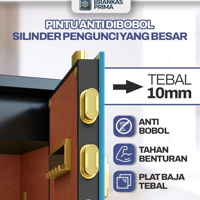 Grosir [Bergaransi] Brankas Besar 150Cm Krisbow Brangkas Baja Anti Maling Krisbow Brankas Uang & Per