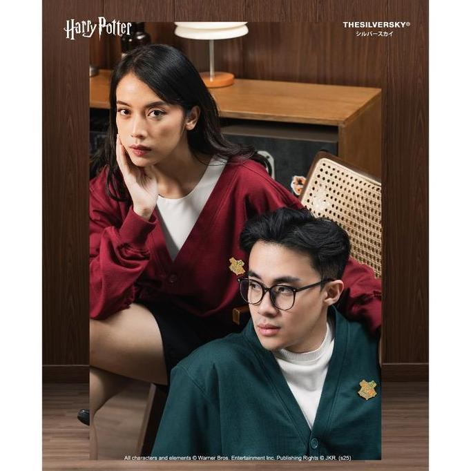 Thesilversky Harry Potter Cardigan Airy Hogwarts Unisex