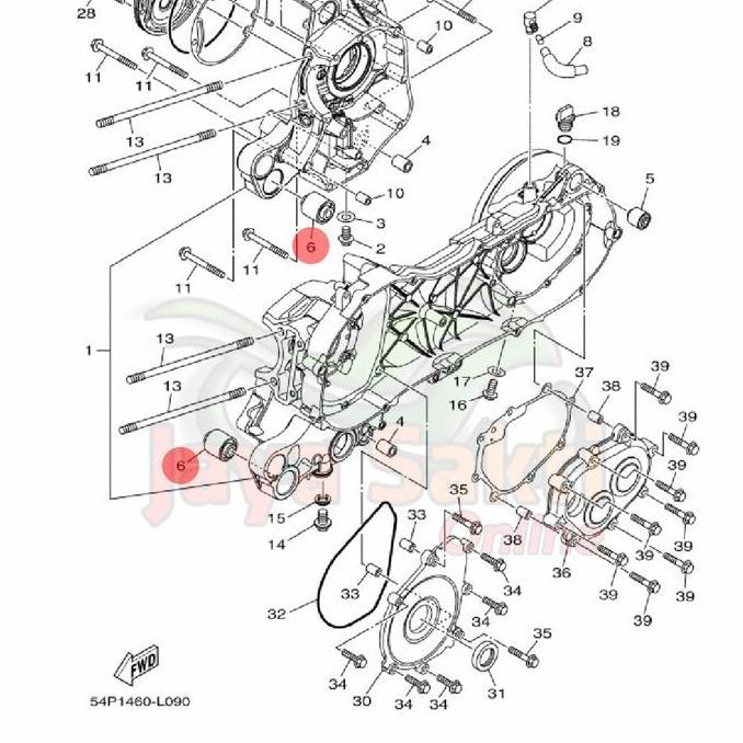 Promo BOS MOUNTING ENGINE HANGER MIO J - MIO GT - SOUL GT ASLI YAMAHA Diskon