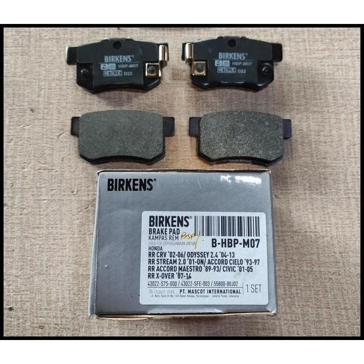 DISKON BIRKENS BRAKE PAD REAR KAMPAS REM BELAKANG HONDA CRV STREAM MAESTRO 
