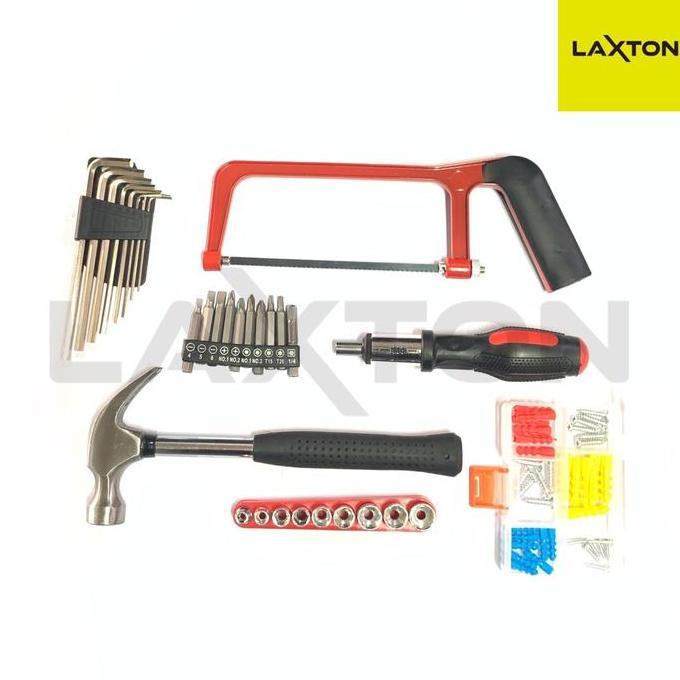 Laxton Toolset Toolkit Toolbox Alat Tukang Perkakas L03-100 Murah Kualitas Terbaik Harga Termurah