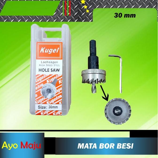 Soon- Hole Saw Besi 30Mm / Holesaw Besi 30Mm / Mata Bor Besi 30Mm Kugel
