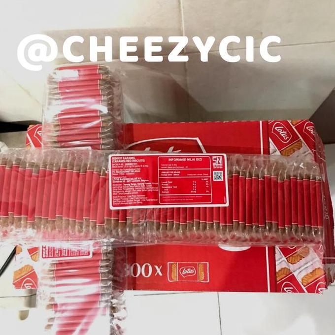 Snack- Biscuit Lotus Biscoff 50 Pcs