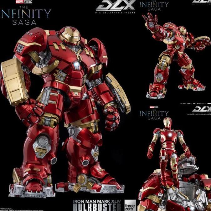 READY Threezero 3Z0248 1/12 Iron Man Mark 44 Hulkbuster DLX Figure