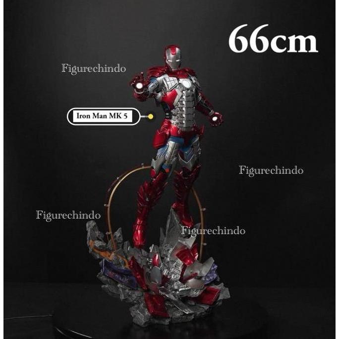 READY [ Ready ] Statue Iron Man Seri MK 5 Resin