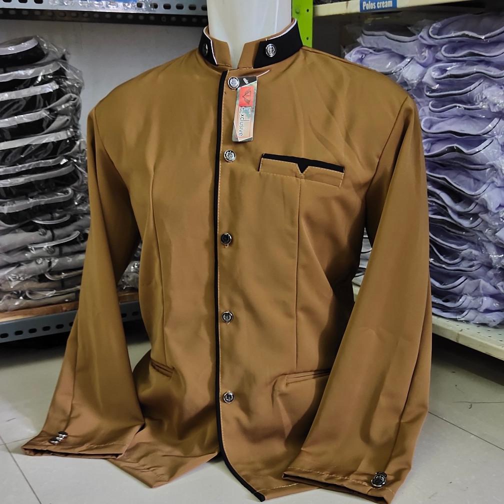 BRONIAGAID JASKO JAS KOKO BIG SIZE JUMBO 3XL 4XL 5XL / JAS KOKO PAKAIAN MUSLIM PRIA BAHAN HIGHTWIS T