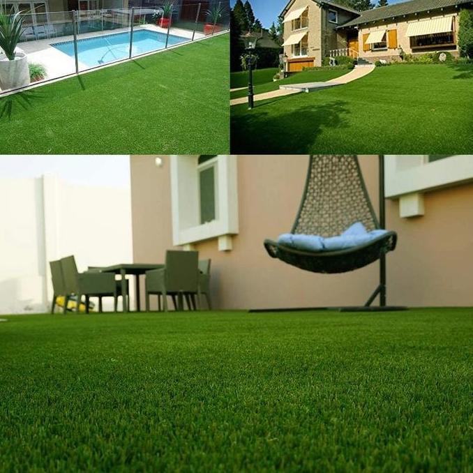 Sale Karpet Rumput Sintetis 1 Roll 2X25 Meter Tipe Swiss Tebal 2.5 Cm Premium Karpet 1 Gulung 25 Met