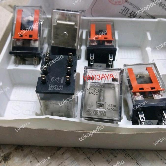 Promo RELAY OMRON MY2 GS  24vdc omron origal/relay omron my2 gs 24vdc Diskon