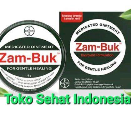 STOK TERBATAS - Zam-Buk Original 8g Obat Salep Lembut untuk K3 Bayer Consumer Care Ltd. Mengobati Lu