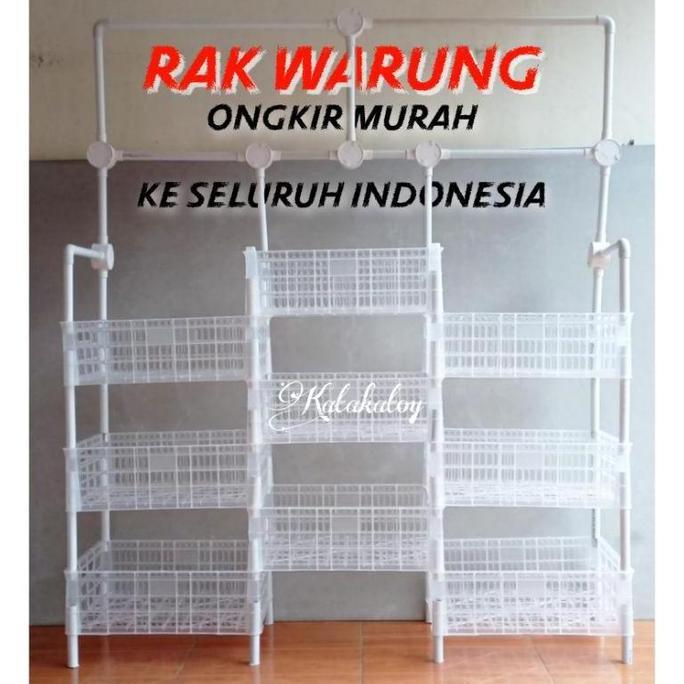 Terlaris Rak Warung Gantungan Snack Rak Kopi Gantungan Warung Keranjang Susun