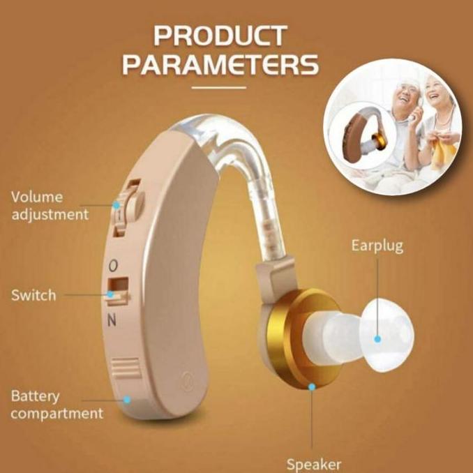 TERLARIS - Alat Bantu Dengar Telinga Lansia Earphone Alat Pendengaran Tuna Rungu