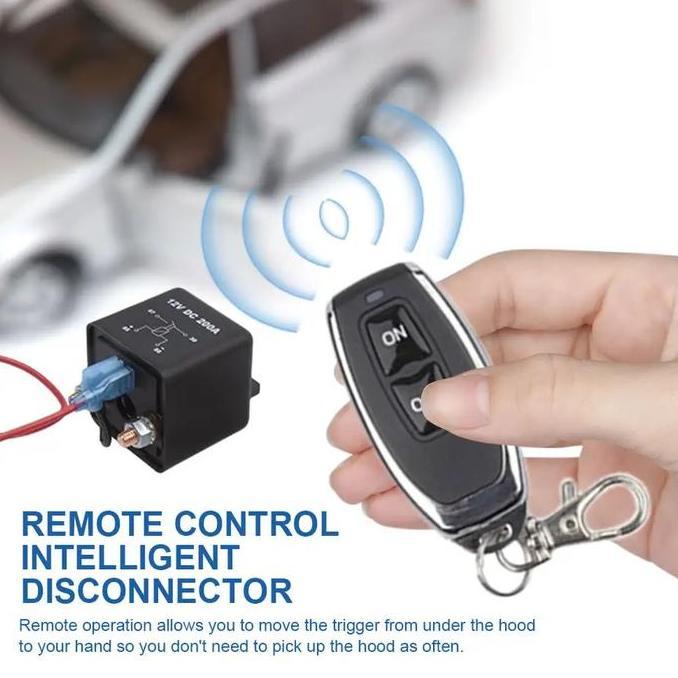 Promo Relay Wireless 433Mhz Pemutus Arus Aki Mobil Motor RemoteControl OnOff Diskon