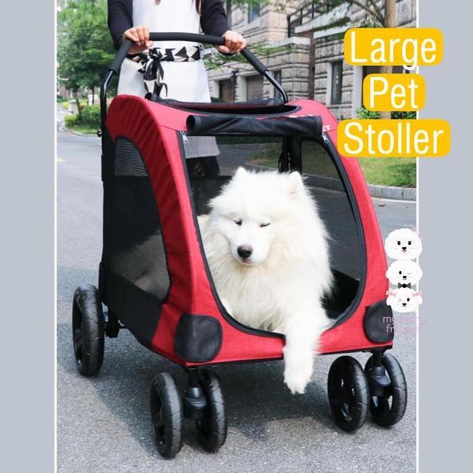 Large Pet Stroller Dodopet - up to 70kg - stroller untuk anjing besar