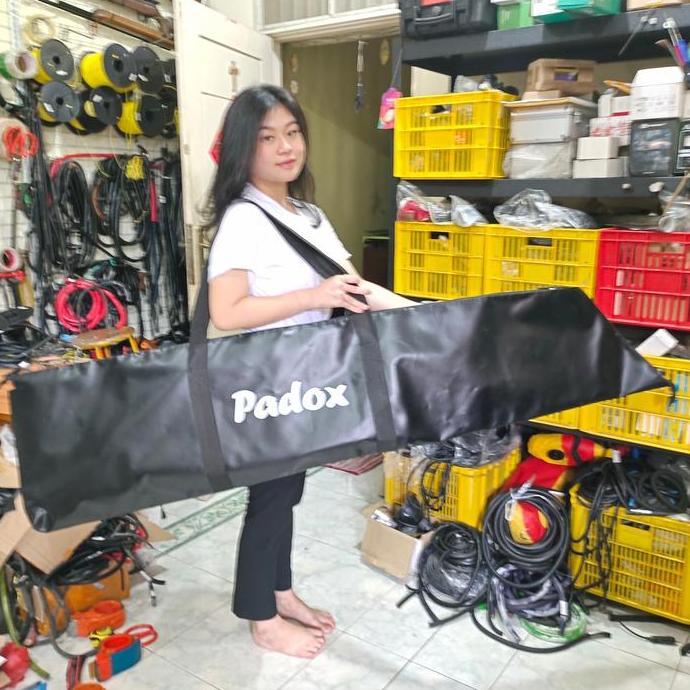 NEW tas speargun bag spearfishing size L scuba long fin freedive PADOX