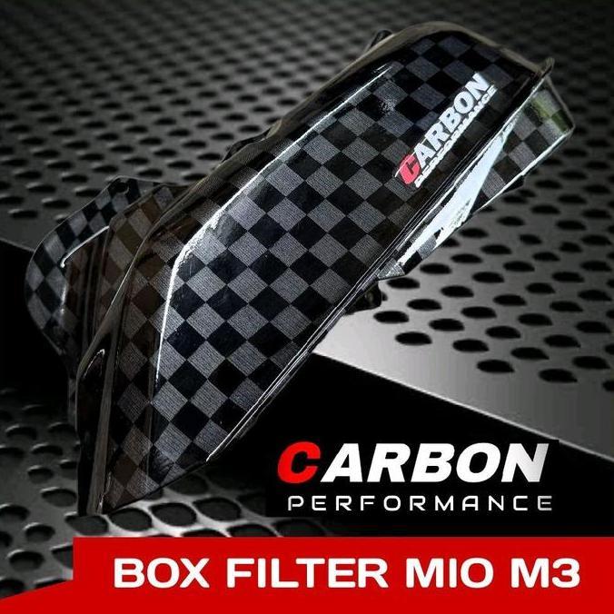 Tutup Filter Mio M3 Carbon Catur Carbon Catur Tutup Filter Mio M3 125 Carbon Fino 125 Mio M3 Motorcy