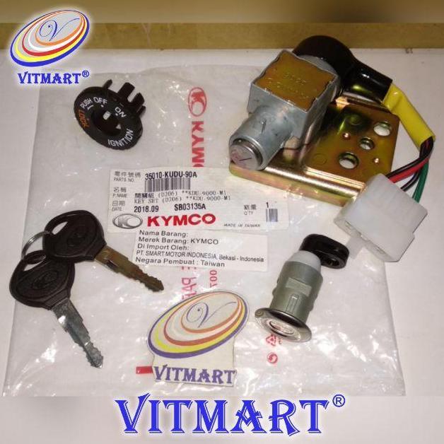 Kunci Kontak Kymco Trend 2000 Kebo 125 Cc 35010-Kudu-90A Key Set Tidak Bisa Untuk Kymco Lainnya
