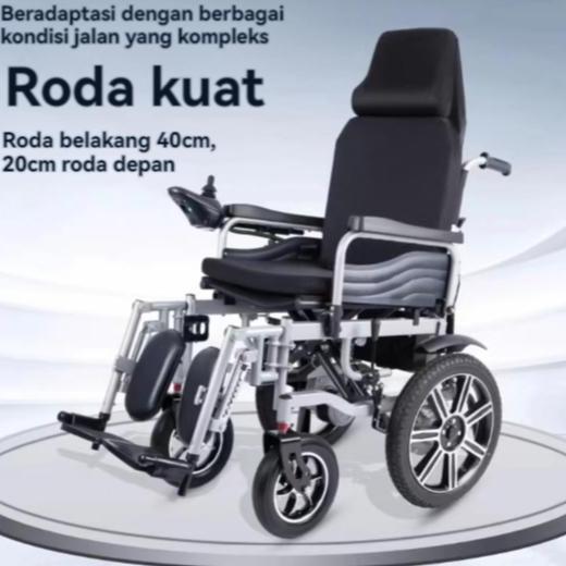 Highline Kursi Roda Elektrik Lipat Bisa Rebahan Kursi Roda Listrik