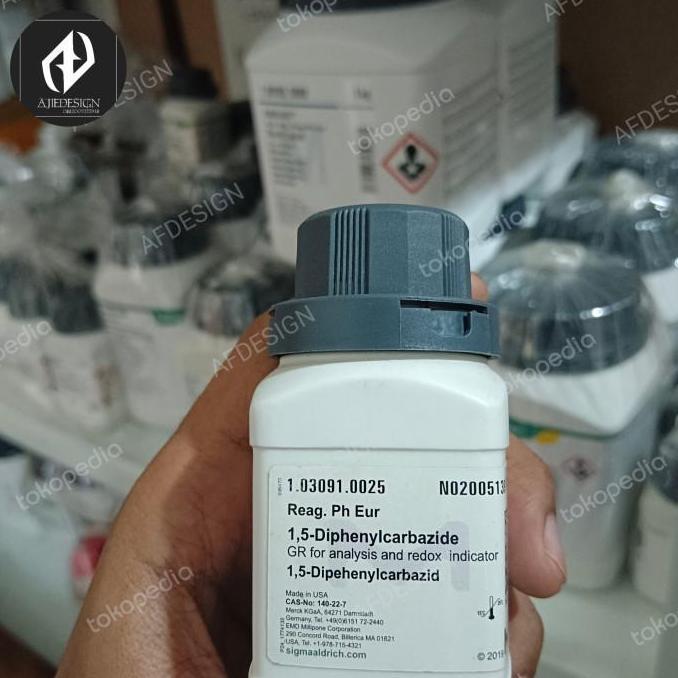1,5 Diphenylcarbazide for analysis, Merck 25g ecer 1g