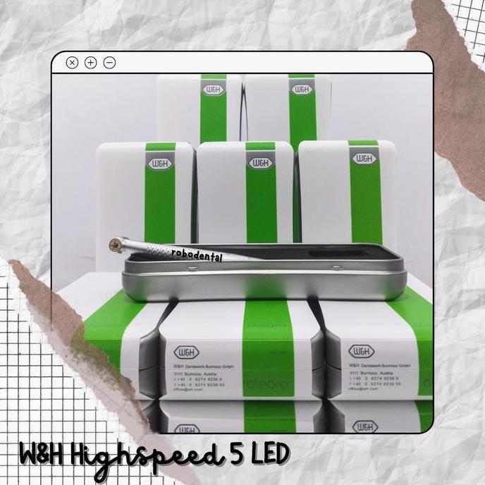 Handpiece WnH alegra/synea 4 hole highspeed