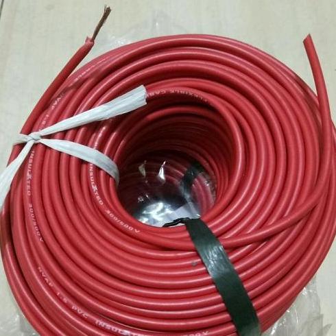 KABEL NYAF 0.8MM DIAMETER 3MM ISI 50M TUNGGAL SERABUT MERK ELVOLUS