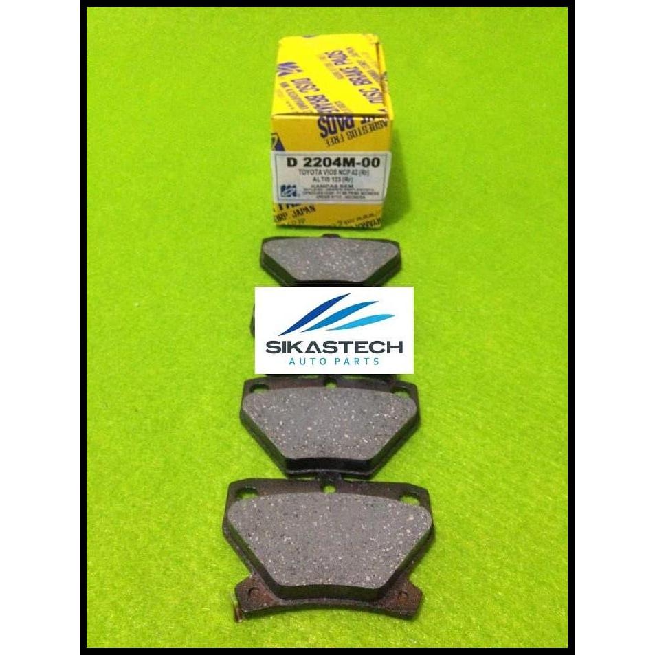 TERLARIS DISC PADS / KAMPAS REM CAKRAM BELAKANG TOYOTA IST VIOS G MK KASHIYAMA 