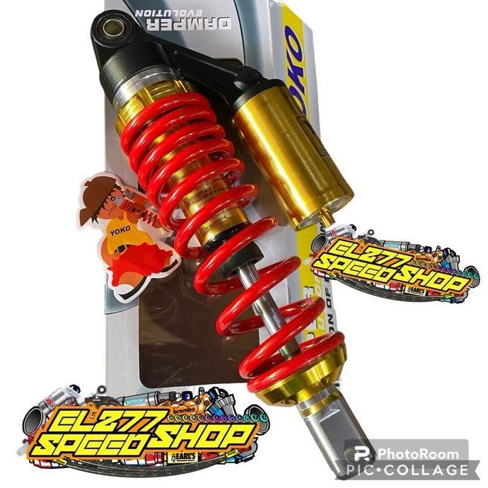 NOICHERS SHOCKBREAKER SHOCK BELAKANG MATIC TABUNG YOKO MDL YSS G SERIES ORIGINAL YOKO UKURAN 305MM U