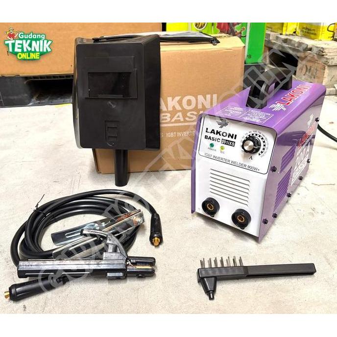 RXT Mesin Las LAKONI BASIC 201IXS 900W 200 Ampere / Trafo Las Inverter Lakoni 200A 900 Watt Travo In