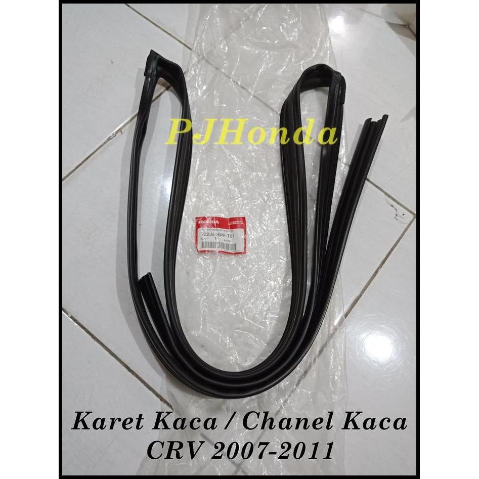 TERLARIS KARET KACA PINTU CHANEL KACA CRV GEN3 2007-2012 ORIGINAL