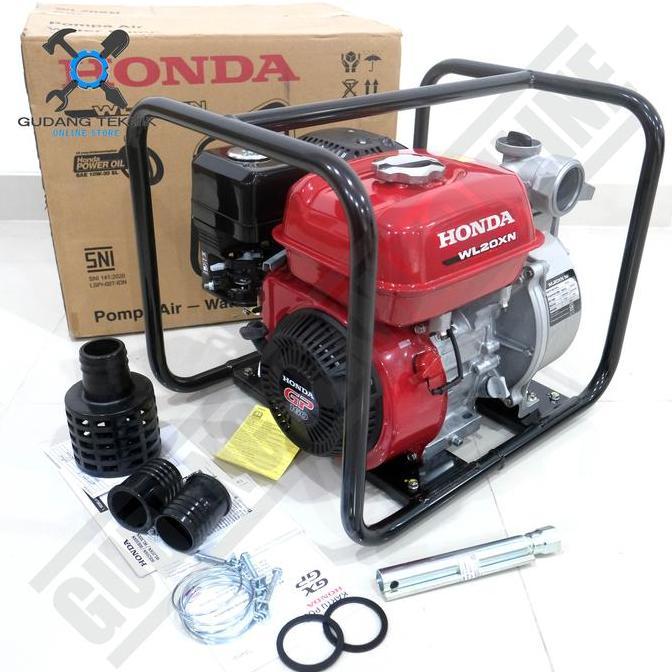 GUNMED Water Pump 2" HONDA WL20XN GP160 Waterpump Alkon 2Inch Pompa Air Sawah