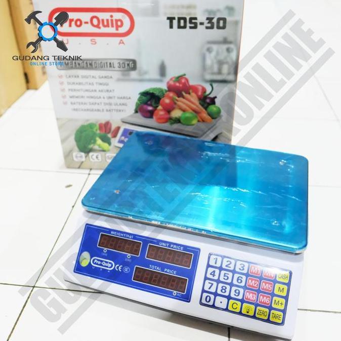PIXKO Timbangan Duduk Digital Proquip 30Kg / Timbangan Duduk 30Kg Proquip