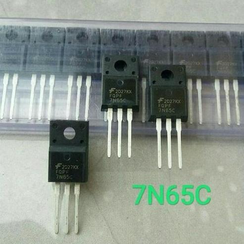 TRANSISTOR 7N65C 7N 65C IC 7N65C 7N65C 7N65 N-CHANNEL TO-220