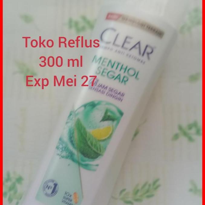 Shampoo CLEAR ICE COOL MENTHOL 320 Ml