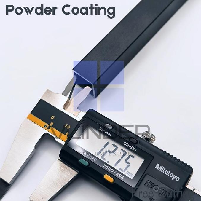 Antimateri- Hollow Aluminium 15 Mm X 15 Mm X T. 1.25 Mm