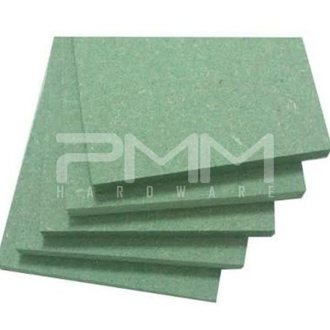 Antimateri- Mdf Hmr Hijau 3Mm 6Mm 9Mm 12Mm 15Mm 18Mm 122Cm X 244Xm Tahan Air 4X8"
