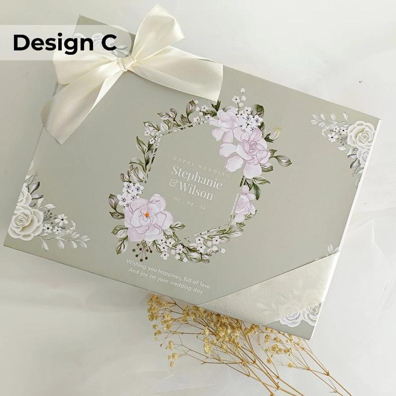 Hampers Handuk Couple Pasangan Gift Set Box Handuk Hampers Wedding Pernikahan Wedding Gift