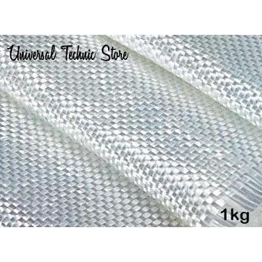 Attrezzo- Fiberglass Woven Roving Matt / Serat Fiber Kaca / Glass Mat 1Kg