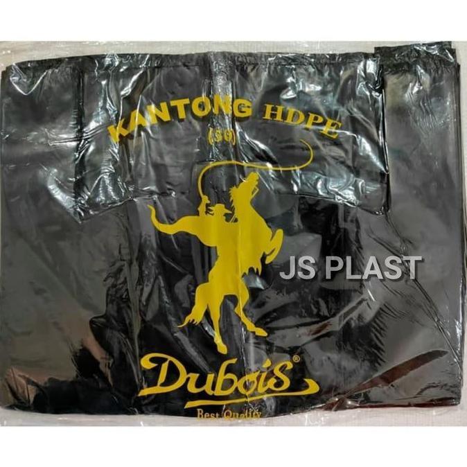 Confezione- Kantong Plastik 50 Hitam / Kantong Kresek 50 Hitam Jumbo - Kantong Plastik Jumbo Kresek