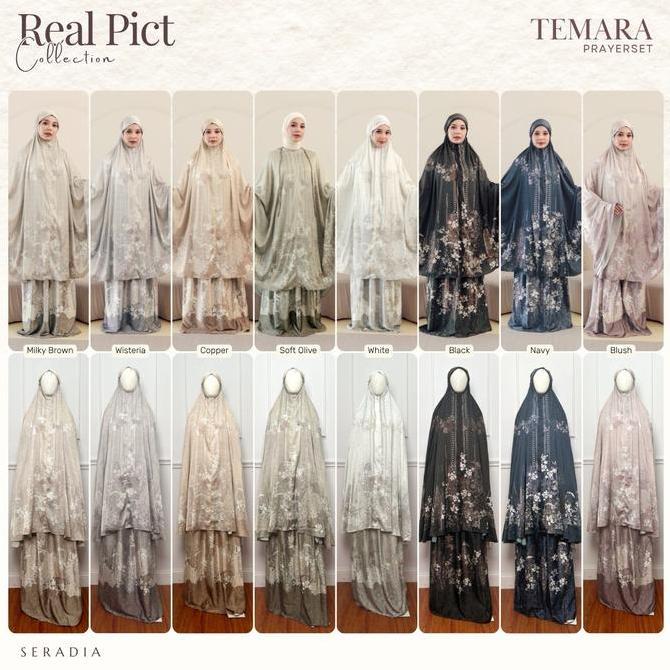 Seradia - Mukena Motif Temara 2In1