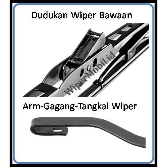 GRATIS ONGKIR WIPER KACA MOBIL TOYOTA ALL NEW RUSH 2018 2019 2020 2021 2022 BOSCH 