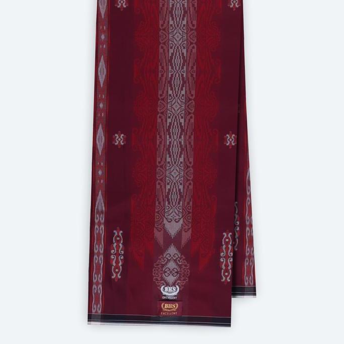 Sarung Bhs Excellent Gold Motif E57 Jgf Merah Hati
