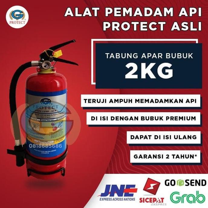 Sikkerhet- Apar 2 Kg Protect Powder / Tabung Pemadam Api / Apar 2Kg