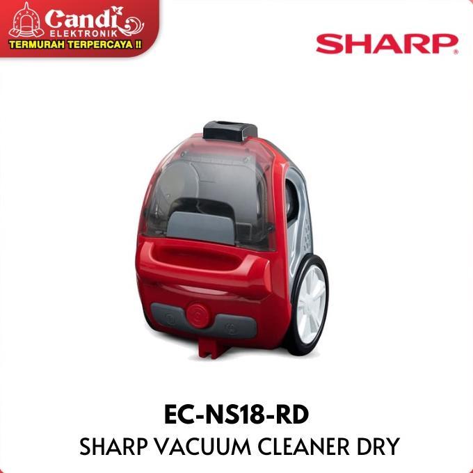 Sharp Penyedot Debu Vacuum Cleaner Dry Ec-Ns18-Rd