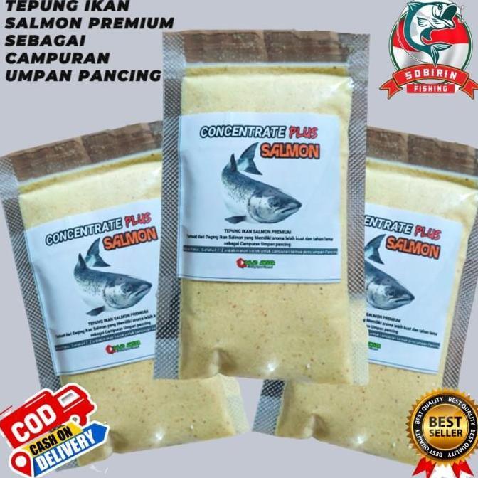 Tsurizao- Umpan Concentrat Plus Salmon Sibalad Angler - Umpan Tepung Salmon