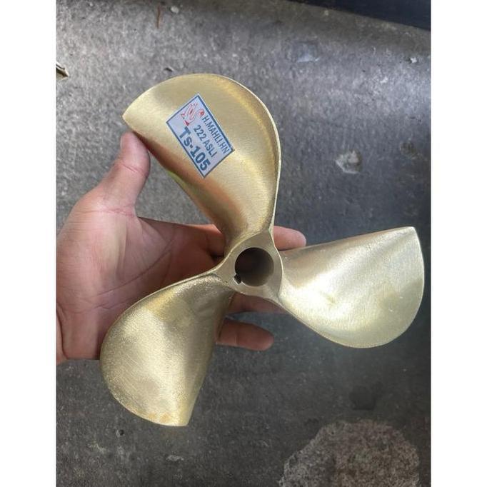 Terlaris Kipas Perahu/Kapal Ts105 Kuningan.Baling Baling Perahu/Kapal.Propeller