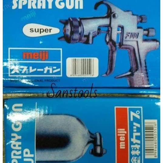 Kirimkirim- Alat Spraygun Meiji Super F100 / Spray Gun F-100 Spet Untuk Cat Japan