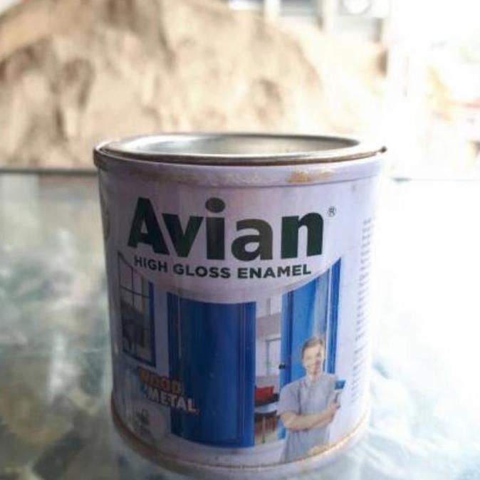 IRMAZUKI81 - CAT AVIAN 1 CC GOLD/ CAT MINYAK KAYU DAN BESI WARNA EMAS KALENG KECIL 1CC/ AVIAN .1LITE