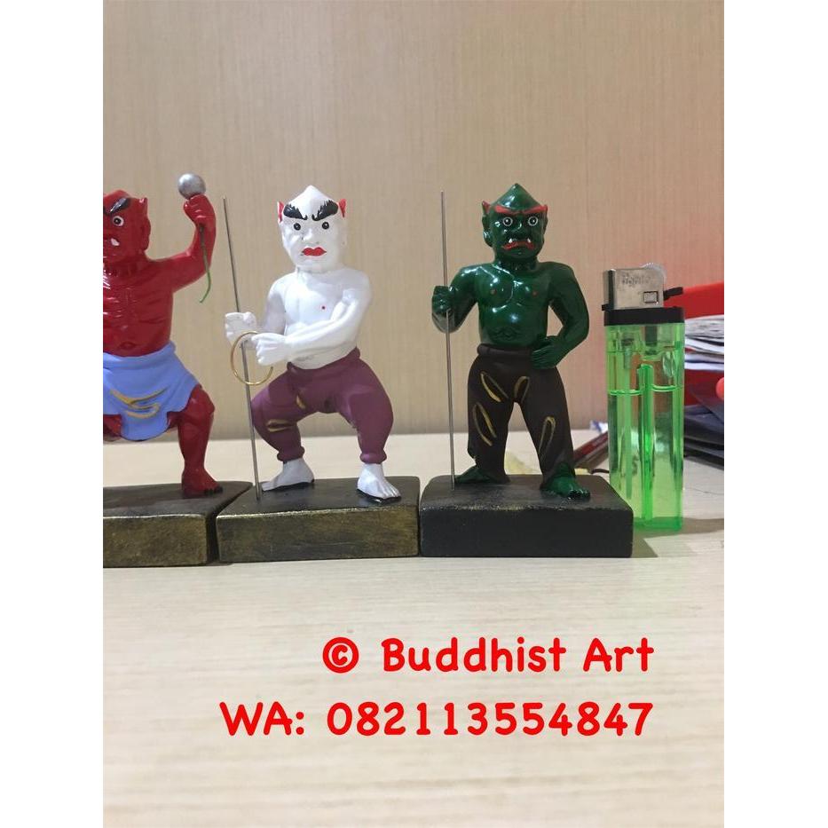Patung Dewa Ngo Kui / Wu Kui /Wu Gui Fiber 4 inch