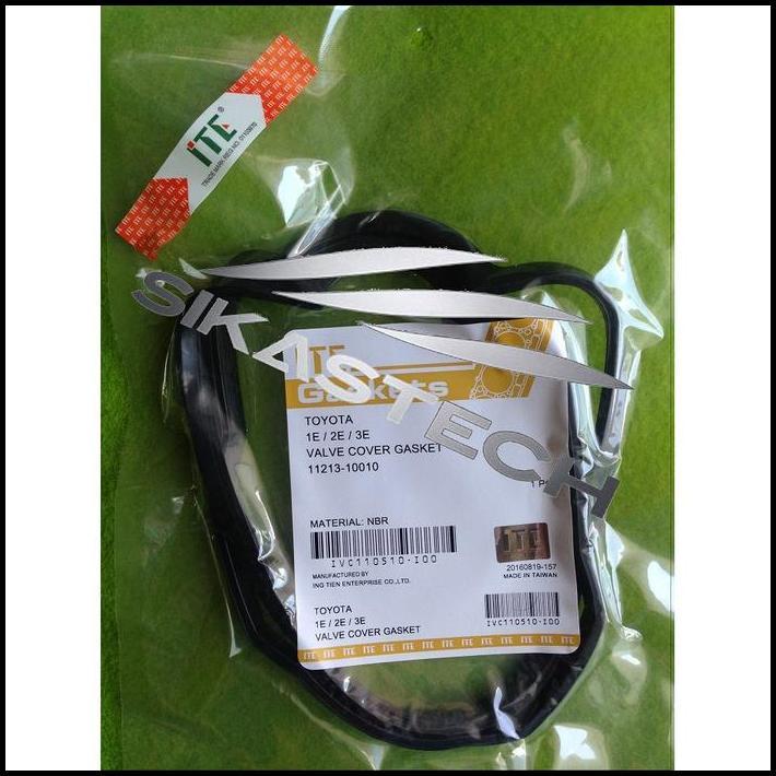 TERLARIS 11213-10010 VALVE COVER GASKET / PACKING DEK KLEP TOYOTA 1E 2E 3E STARLET EP70 1000CC EP71 